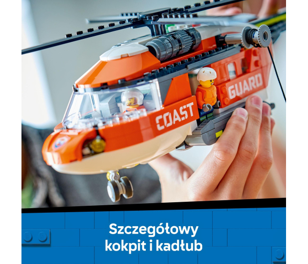 LEGO CITY 60503 Helikopter straży przybrzeżnej - 1473519 - zdjęcie 15